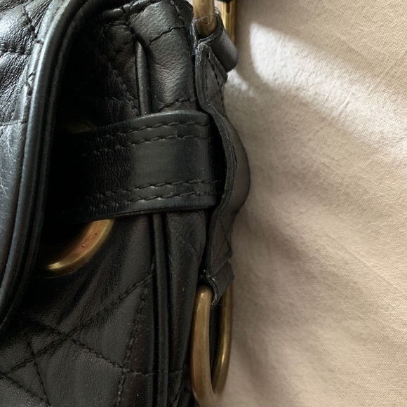 Christian Dior Cannage Leather Flap Hobo - Picture 11 of 12